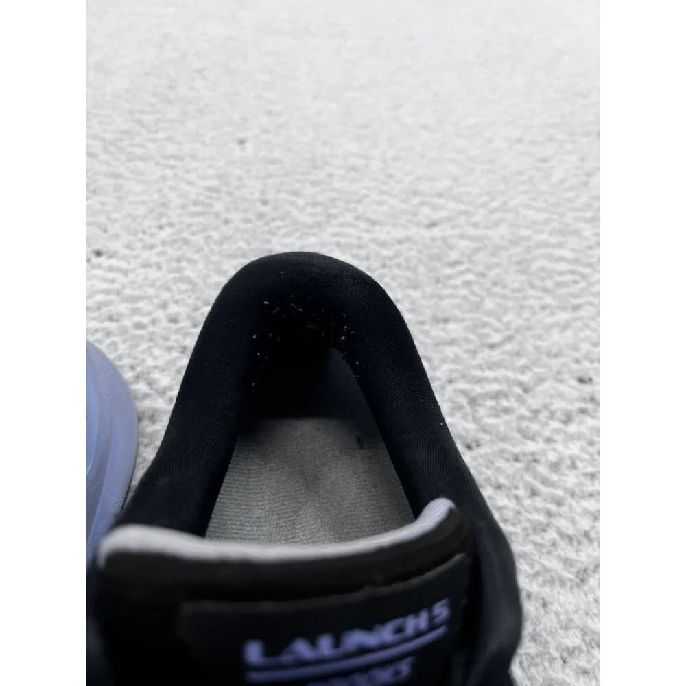 Women's Brooks Launch 5 Black Purple Running Athletic Shoes Size 9.5 M - Picture 3 of 12
